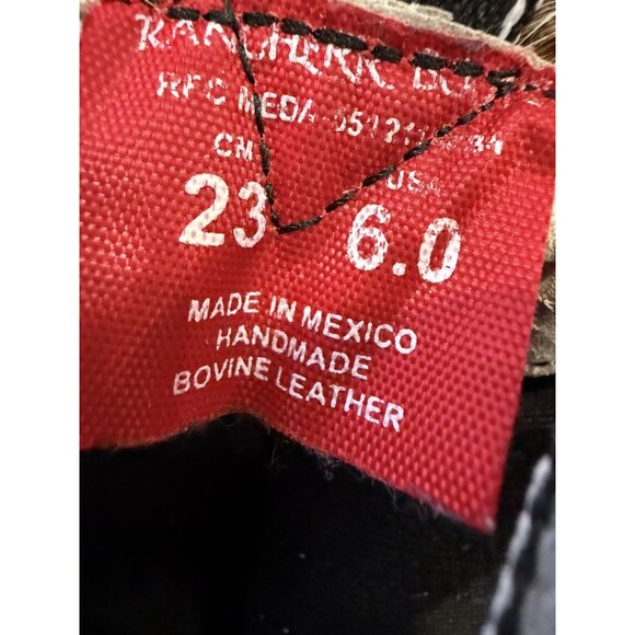 Rancherr Lechera boots women’s Cowhide hair on booties SZ 6 - Picture 7 of 7